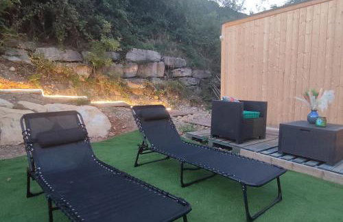 Cottage romantique, son jacuzzi privatif, piscine - Foto 26