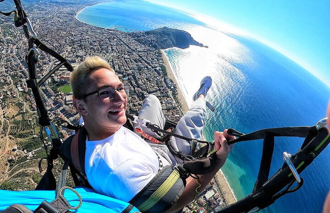 Parapendio in tandem ad Alanya con piloti con licenza professionale - Foto 10