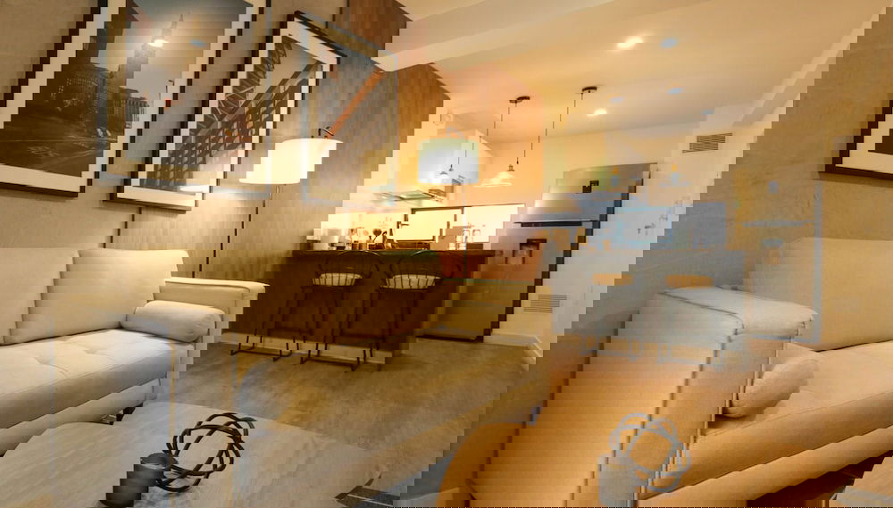 w Impressive 1BR Near Central Restaurante - Foto 1, Habitación