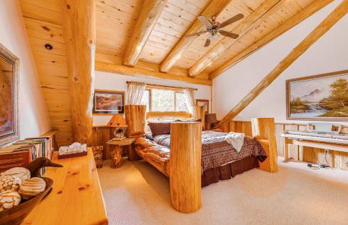 Scenic Payson Cabin! Fireplace and Wraparound Patio - Foto 14