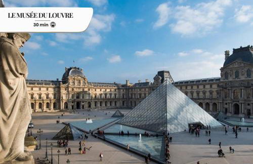 TheBlueStay 111 - Large Apt on the Quais de Seine - Foto 18