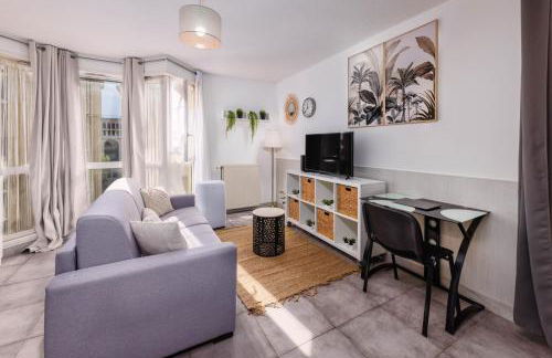 Montpellier Centre - Antigone - Parking Privé et Gratuit - Foto 1