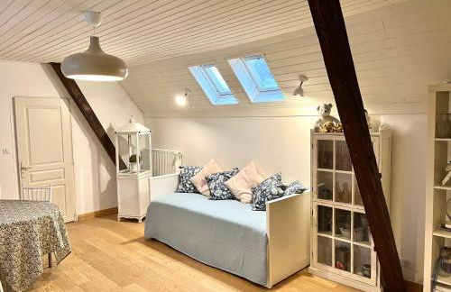 Dans Maison privée Appartement de charme, 70m2 avec pergola Et jardin à 15min centre de Strasbourg Chez Regine - Foto 25