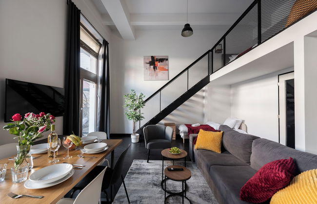 Duplex loft-apart with balcony - Foto 13