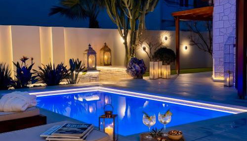 Villa Olia Heated Pool 95m Walk to Sandy Beach - Foto 2