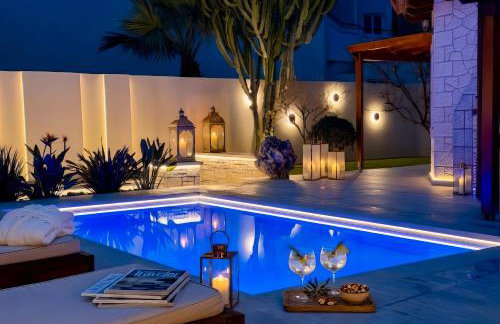 Villa Olia Heated Pool 95m Walk to Sandy Beach - Foto 2