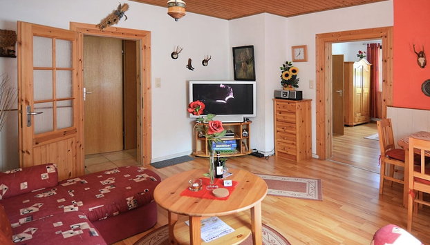 Apartment in Sieber With Nearby River - Foto 5, Wohnbereich