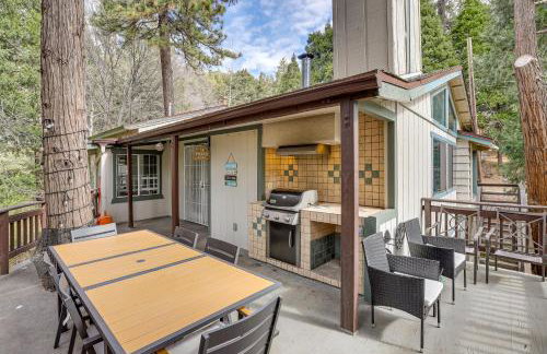 Crestline Home with Private Hot Tub Steps to Lake! - Foto 32