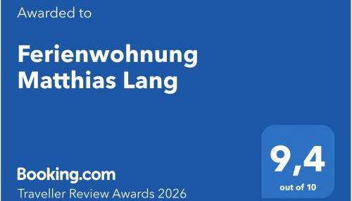 Ferienwohnung Matthias Lang - Foto 2