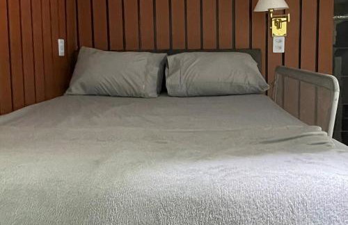 Adorável Tiny house 5, ar, cozinha completa, wifi e tv smart - Foto 15