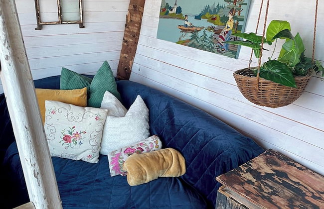 Romantic Cabin Right on the Lake With Fire Place - Foto 26