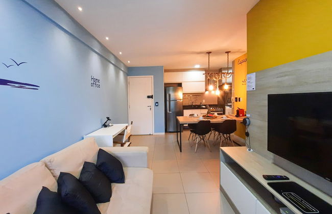 Beach Way Moderno Pé na Areia 2 quartos 5 pessoas By DM Apartments - Photo 14