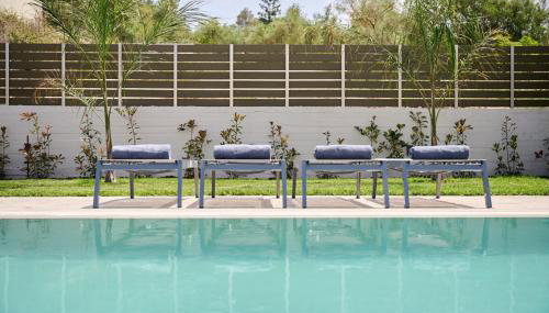 River Serenity Villa Vryses - Private Pool - Foto 5, Garden, sunbed