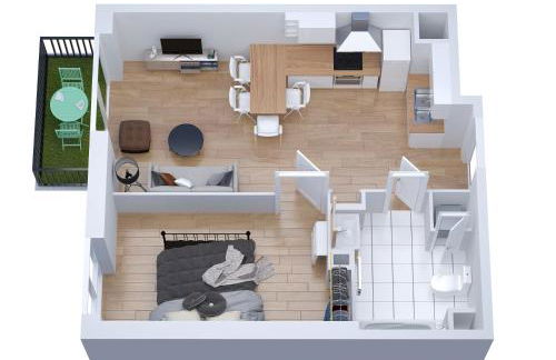 The Sunshine- Appart cosy proche Paris-Disney avec Parking privé dans résidence - Foto 3