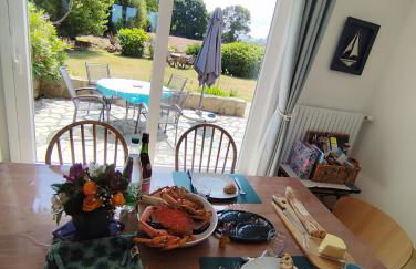 La clé des falaises Meublé de tourisme 3 étoiles avec petite vue mer et au bord du GR 34 - Foto 13