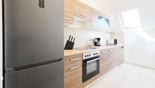 Tolstov Apartments - 4 Room Apartment - Maisonette - Balcony - 20 Min Messe DUS and Old Town DUS - Foto 5, stove, dishwasher