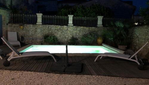 Maison de plain pied pour 4 pers piscine Lussan - Foto 2
