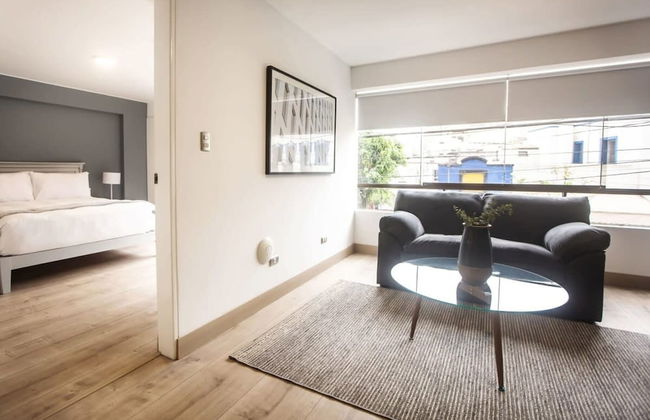 w Minimalist 1BR w AC in Miraflores - Foto 22