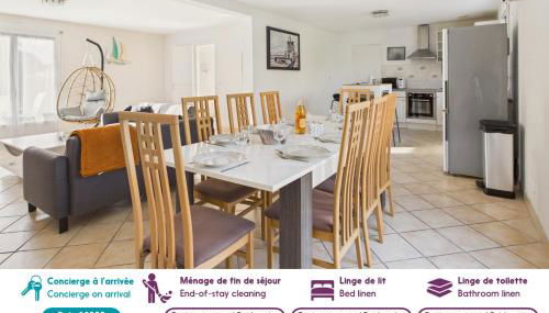 Maison familiale 8 personnes - Jardin et terrasse - Foto 3