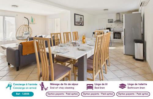 Maison familiale 8 personnes - Jardin et terrasse - Foto 3