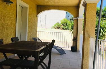 Rez de chaussez de villa 4 personnes mer - Foto 7