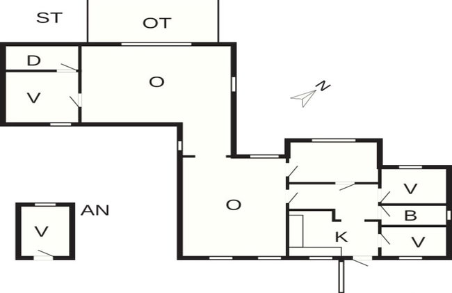 8 Person Holiday Home in Roslev-by Traum - Foto 4