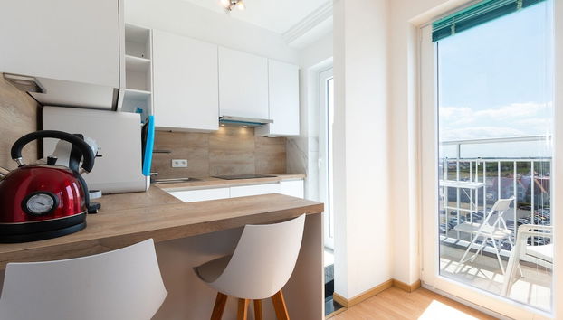 Cozy Studio With Terrace and Stunning View - Foto 4, Cocina privada