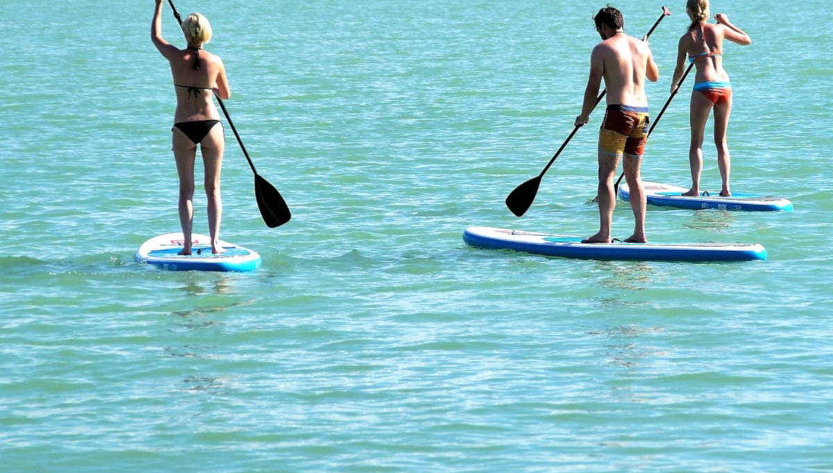 Paddle boarding in Koh Chang