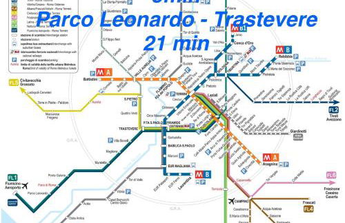 AGM Suite Rome Airport FCO - Attico Parco Leonardo - Foto 6