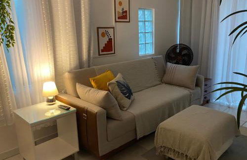 Anitápolis central -apartamento com jardim - Foto 3