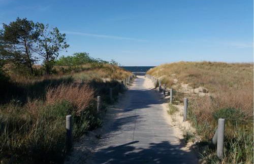 Modernes Reetdach-Ostseeferienhaus Bella Mare, Insel Usedom mit Sauna, Kamin & Sonnenterrasse - Foto 40