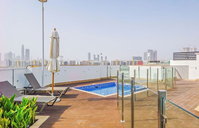 Luxury Meydan Escape Condo with City View - Foto 34