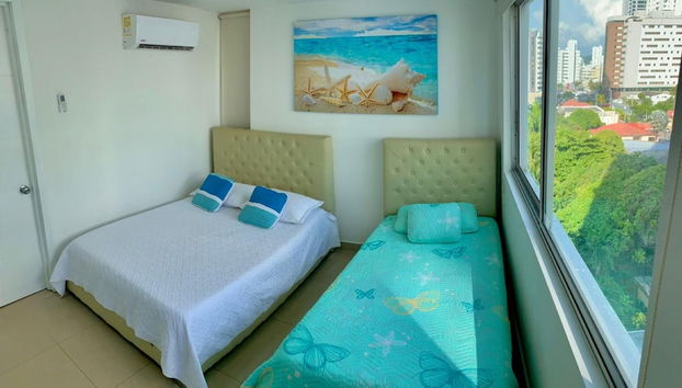 Apartment P1-6 Facing the sea With Pool and Wifi - Foto 4, Habitación