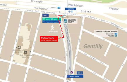 Thelissa Studio - Front Metro station - Free parking - Foto 24