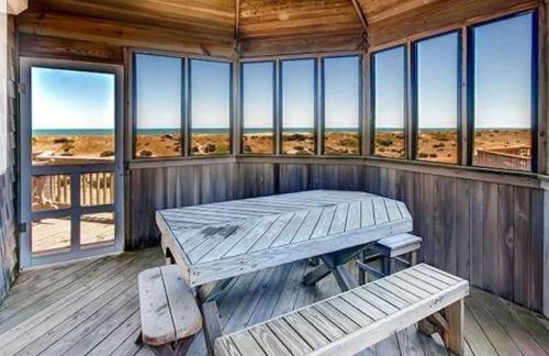 Oceanfront 4 Bedroom Salvo Sandcastle Hot Tub - Foto 15