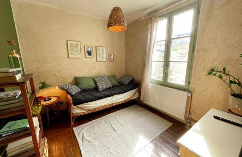 Gîte XIXè de charme à Candes-St-Martin avec jardin clos - FR-1-381-612 - Foto 12