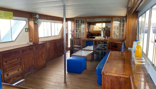 Intérieur du bateau