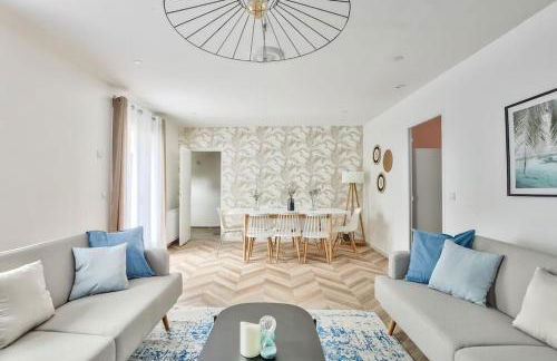 Parking Gratuit - 15mn Paris - 5mn à pied Gare Epinay Villetaneuse - Terrasse - Jardin - De 1 à 10 personnes - Stade de France - Casino d'Enghien - Hippodrome, Université - Foto 11