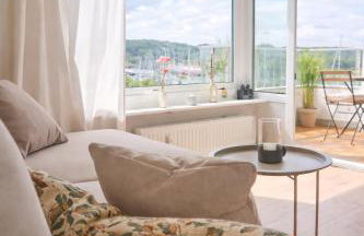 Strandhafer-Balkon mit Meerblick- 2 Min zum Strand - Foto 6