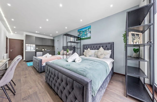 Modern Luxury Studio Near Euston Central London - Foto 16