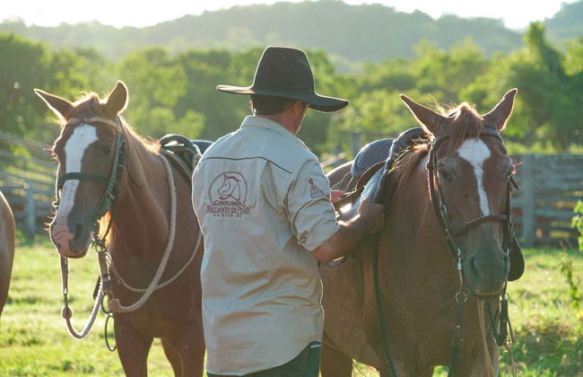 Passeio a cavalo pelas fazendas de Bonito - Foto 5