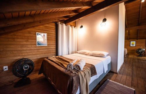 Cabana Aconchegante a 800m da Praia com 4 Quartos, Lareira Externa, Aquecedor em 2 Quartos, Netflix e Pet Friendly - Foto 70