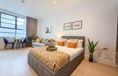 3-Bedroom with Balcony and Studio Apartments in St Johns Wood near Marylebone & Regents Park by NourNest Apartments - Foto 71