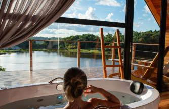 Cabana Água - Cabanas Recanto do Lago - Foto 5