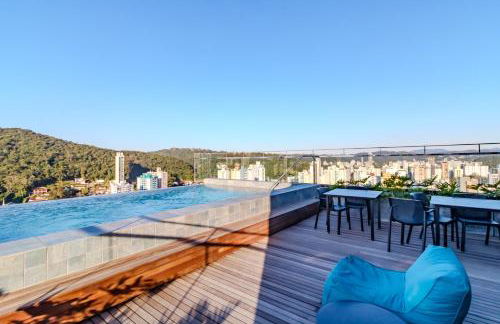 Loft Novo todo Mobiliado com WIFI Piscina e próximo a Oktober - Foto 11