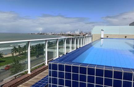 VISTA para o MAR e o PÔR DO SOL - MAR BELLO PLAZA - Foto 22