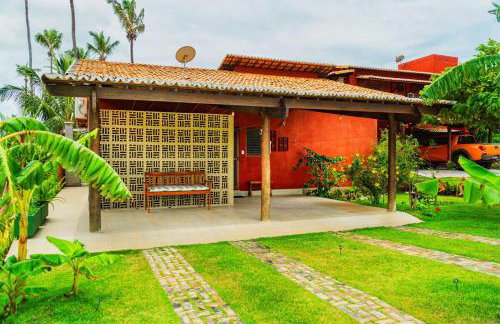 São Miguel do Gostoso RN Casa em Condomínio Piscina Churrasqueira privativas frente ao Mar - Foto 43