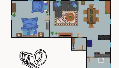 Trompeten-, Posaunen- & Tuba-Appartment in Stolpen - Foto 2