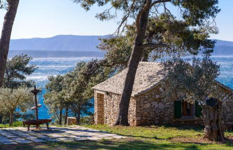 Elegant Brac Villa 4 Bedrooms Villa Shoreline Serenity Stunning Sea Views - Foto 28