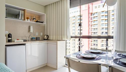 Flat - Conforto e Localização - Foto 4, minibar